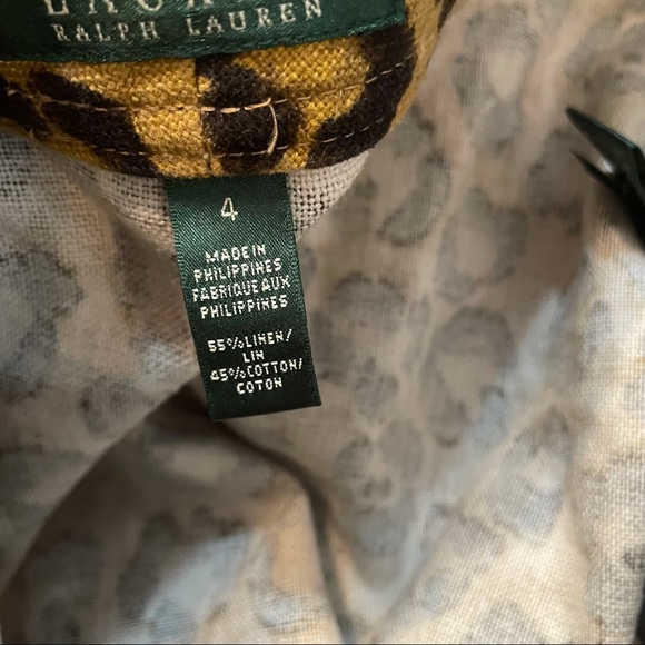 LAUREN Ralph Lauren Cheetah Print Pencil Skirt - Picture 4 of 5